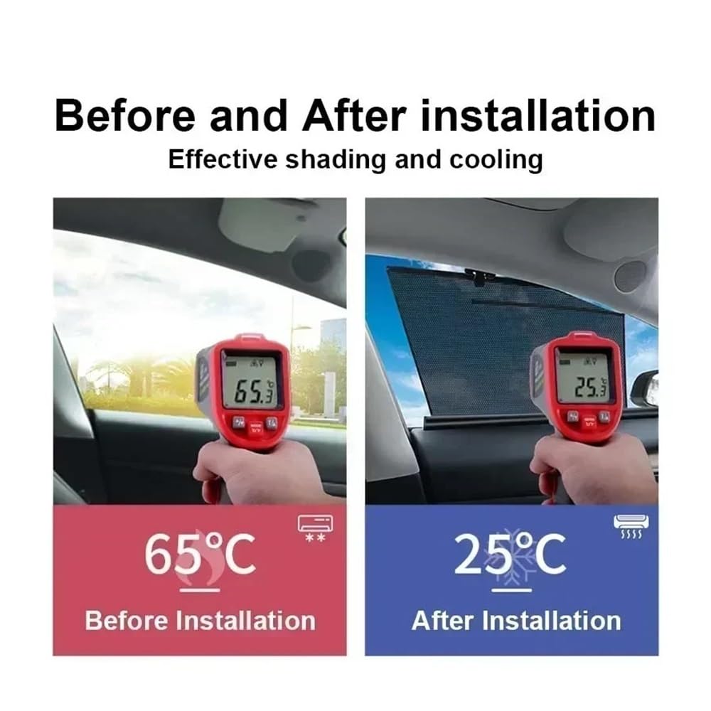 Protección Solar para Ventana De Elevación Coche, Protector
