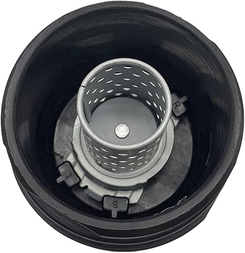 Miniatura 5 de Silscvtt Tapa de la cubierta del filtro de aceite del motor 1562037010 Reemplazo para Toyota Corolla Matrix Prius Scion