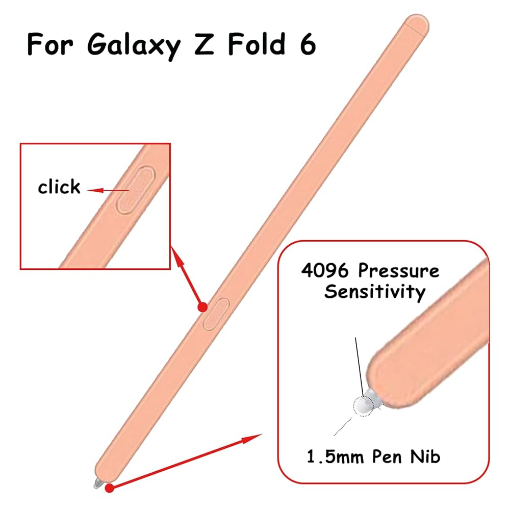 スマホアクセサリー Galaxy Fold S Pen Fold edition EJ-PF926B_001_Front_Black_RGB-