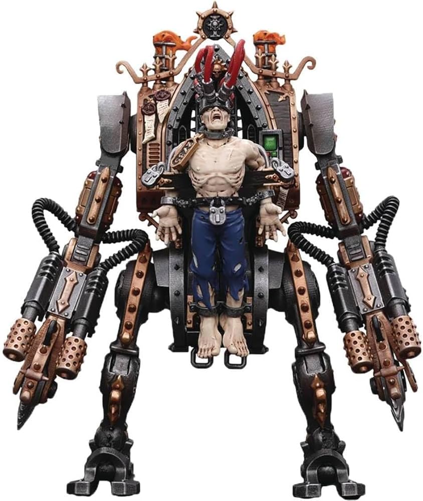 ゲームキャラクター JOYTOY Warhammer 40K PENITENT ENGINE x 2 JOYTOY Warhammer Adepta Sororitas Penitent Engine