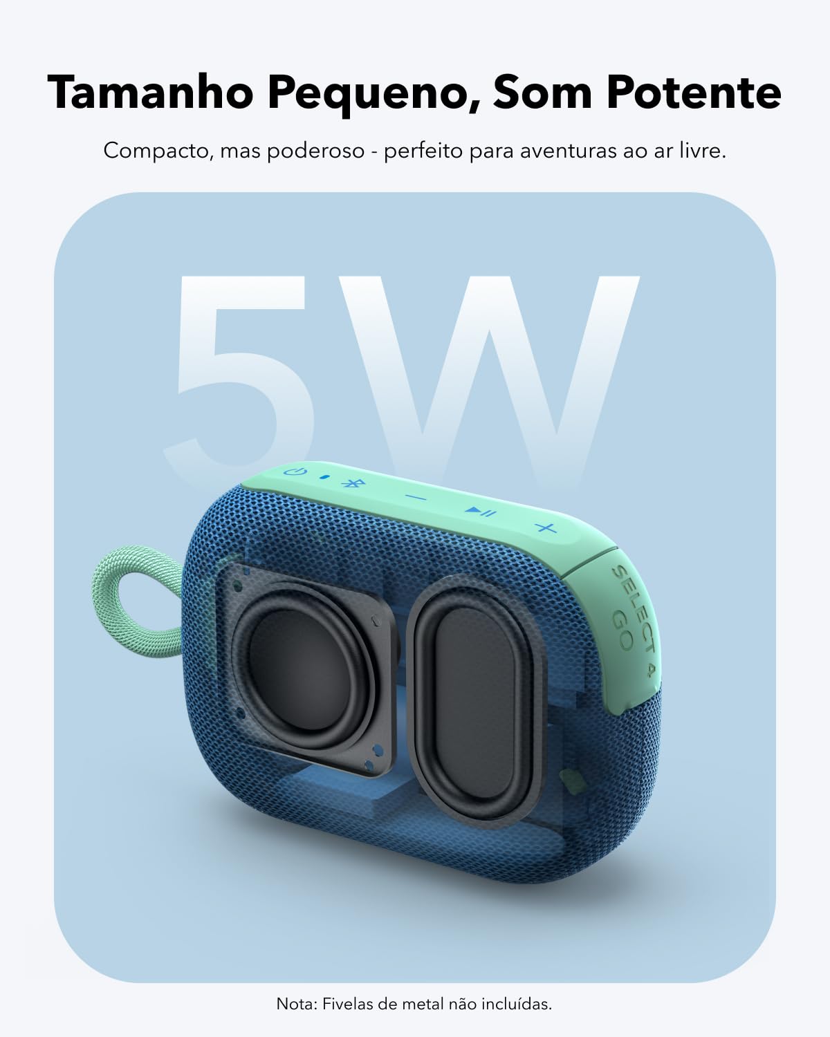 Soundcore Select 4 go da Anker Caixa de Som Portáteis Bluetooth