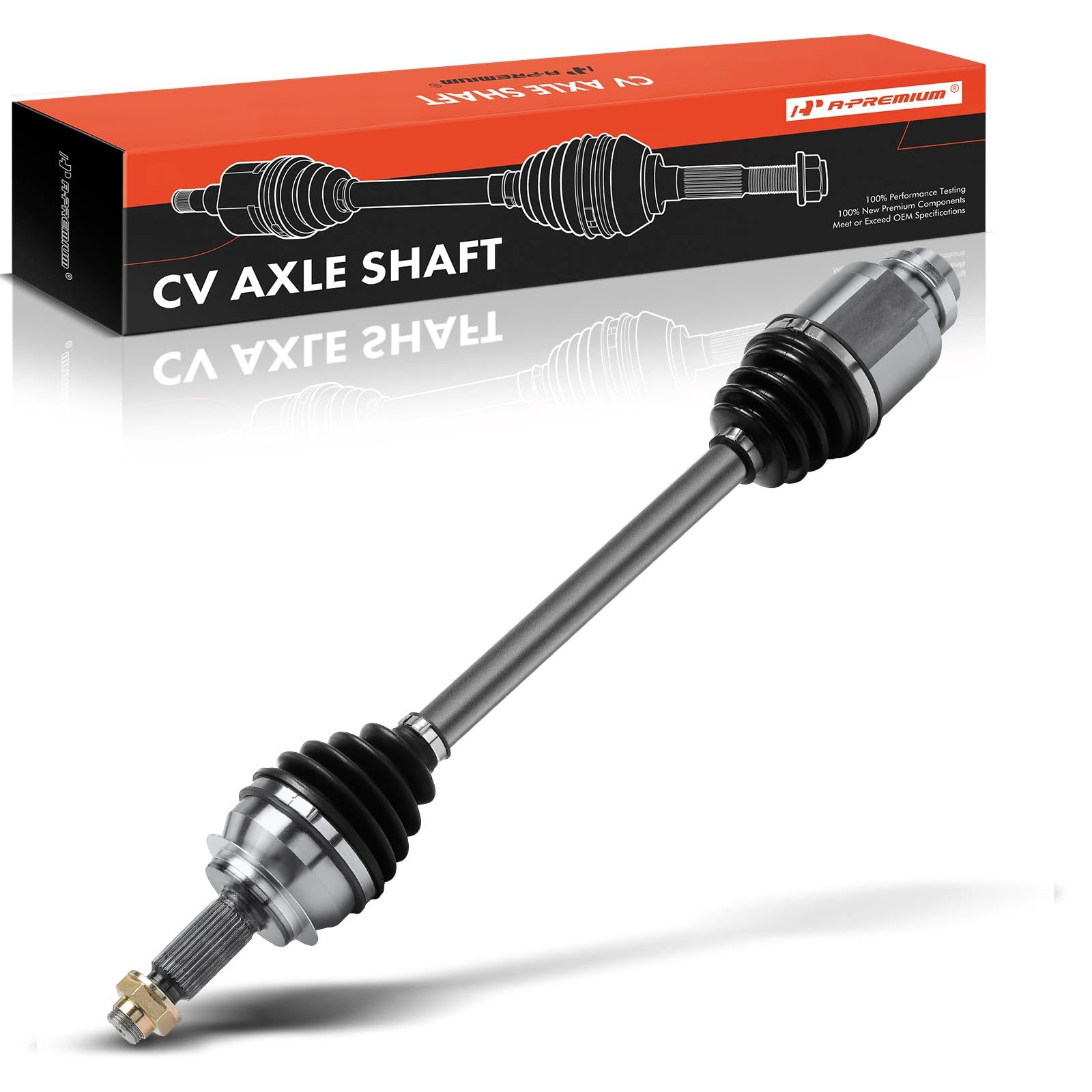 A-Premium CV Axle Shaft Replacement for Mitsubishi Lancer 2008-2015 2.0L Evolution Turbocharged AWD Front Right