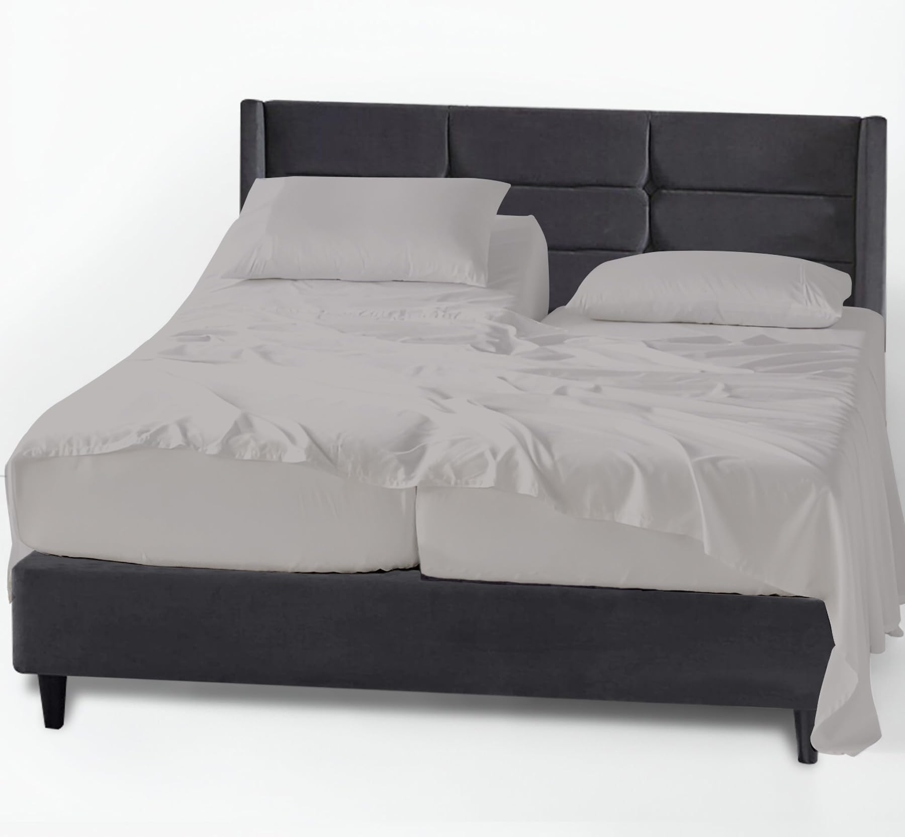 Kotton Culture Split King Sheets Sets for Adjustable Bed