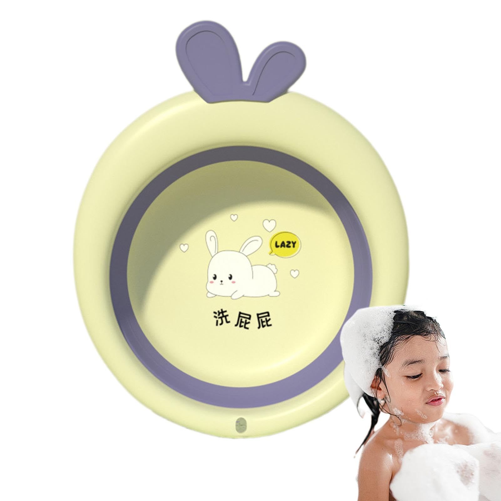 Amazon | 子供用折りたたみ洗面ボウル、ベビー洗面台ディッシュタブ