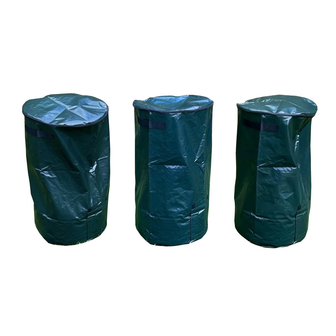 Set of 3 Garden Composting Bags (45cm x 85cm) Compost Bin Reusable