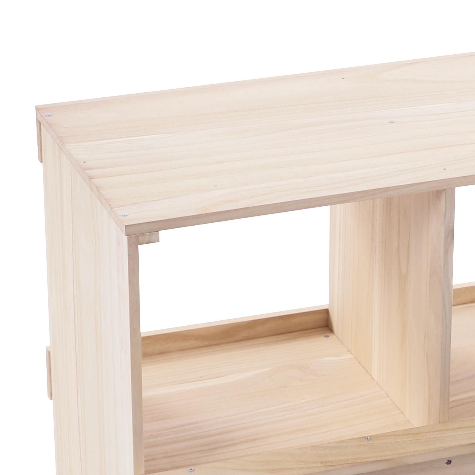 Jaula nido para gallinas, 4 compartimentos, madera, 64,5 x 36 x 66 cm, nido para pollos, codornices, patos, palomas