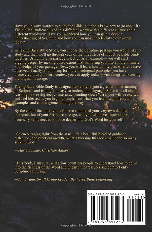 Taking Back Bible Study: Moving Deeper into the Word of God - Image 2
