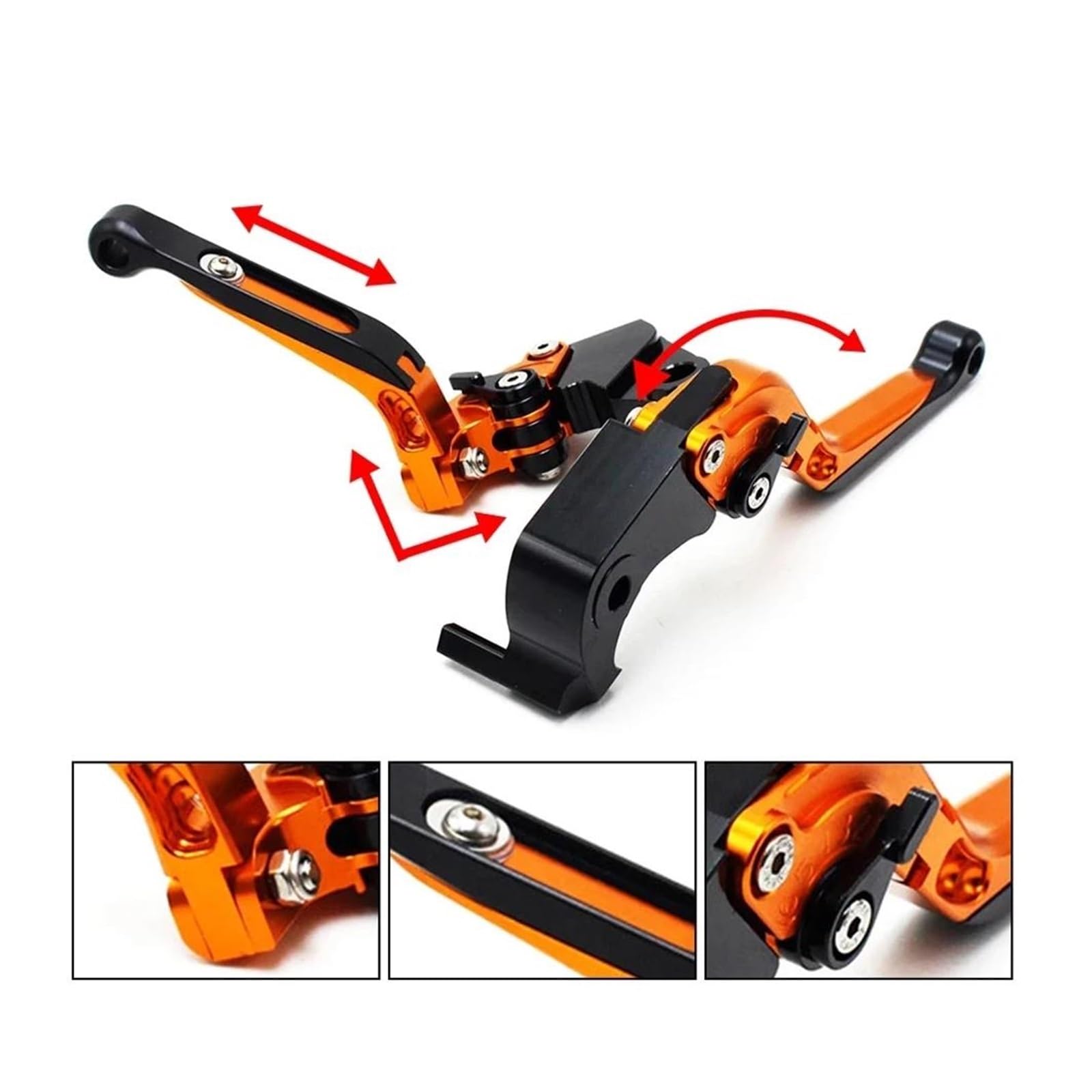 Leve per Freno e Frizione Freni per Moto Leva Frizione CNC Compatibile con CBR 600 RR 2007-2022(A24)