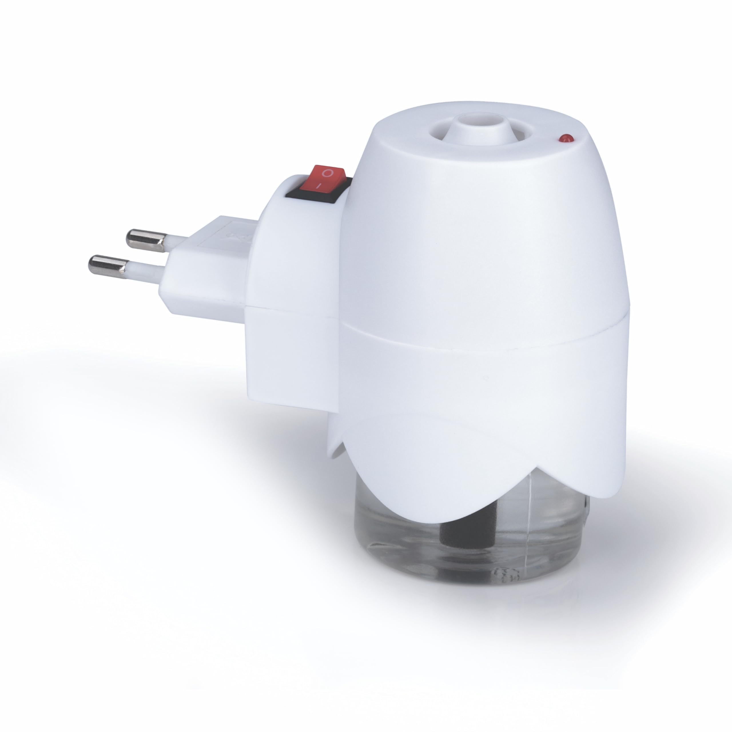 STATUS Electric Mosquito & Insect Repellent Plug-In Diffuser with 45ml Liquid Refill, Odour-Free Protection for Home & Travel, White (SMOSQPLUG1PK10)