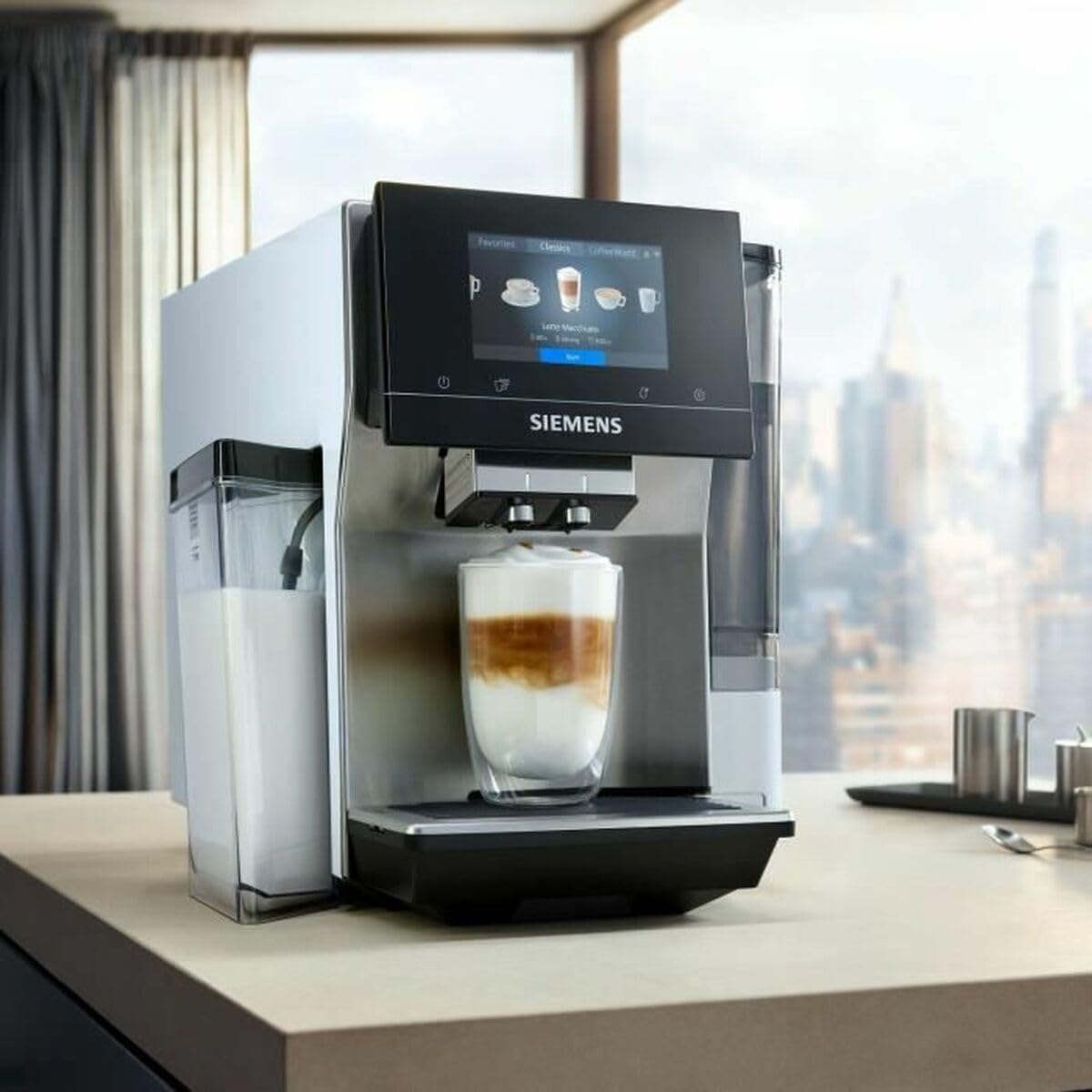 SIEMENS TQ705R03 EQ.700 Integral - Machine à café automatique