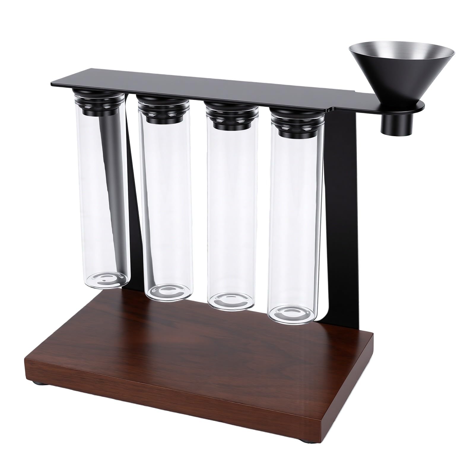 Zerodis Barattoli per Conservazione Caffè in Vetro Borosilicato Alto