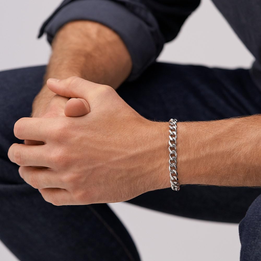 Fossil Edelstahlarmband für Herren mit Karabiner oder Faltschließe