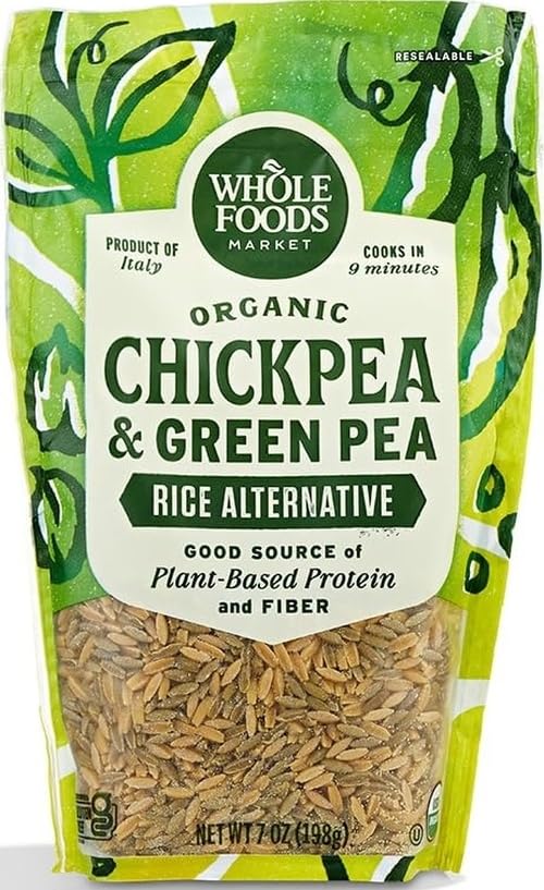 Whole Foods Market, Organic Chickpea & Green Pea Rice Alternative, 7 Ounce image 3