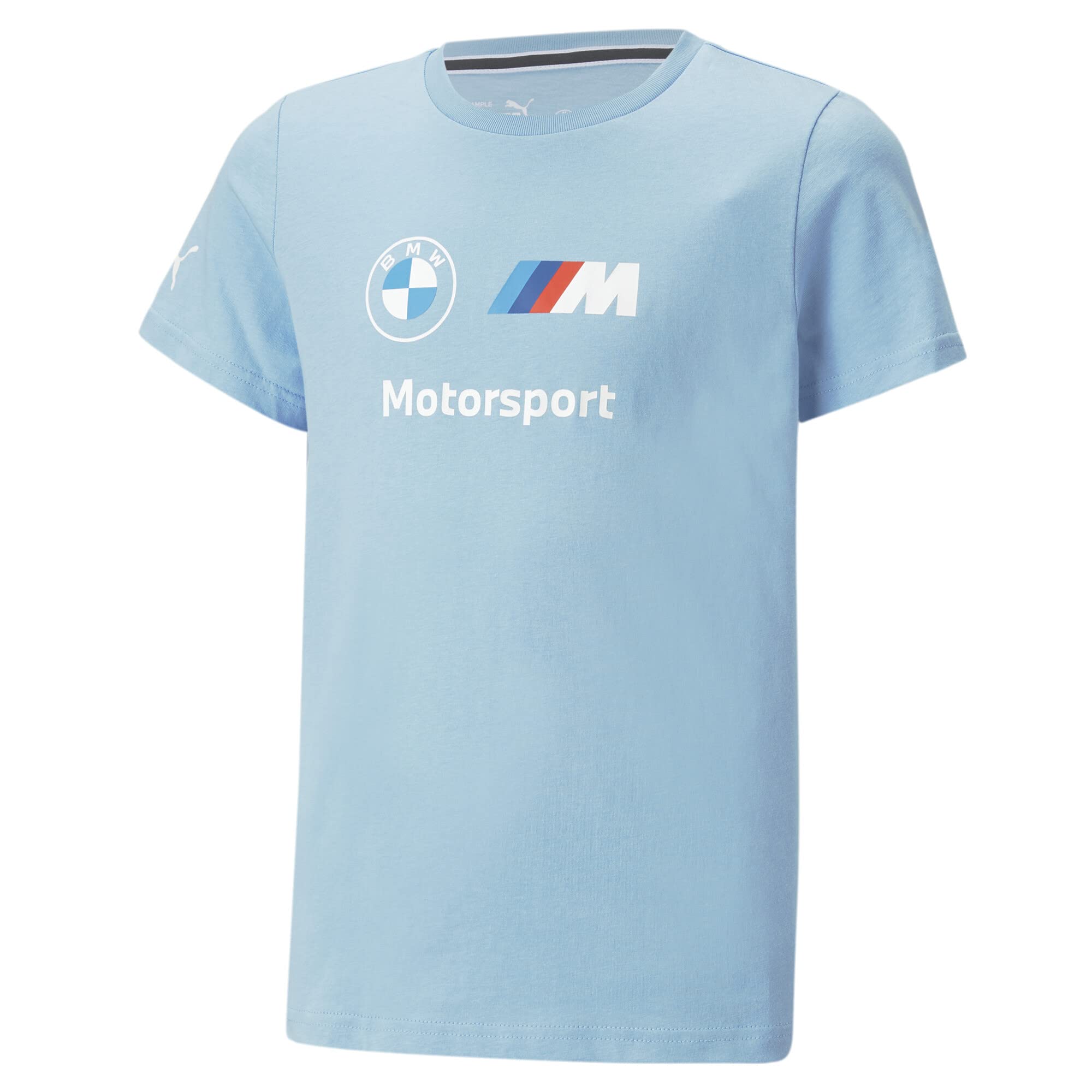 PUMA Unisex dziecięca standardowa koszulka z logo BMW M Motorsport Essentials