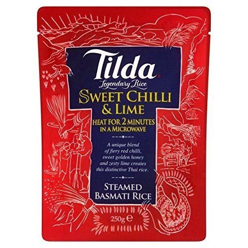 Tilda Steamed Basmati Sweet Chilli & Lime Rice 250g