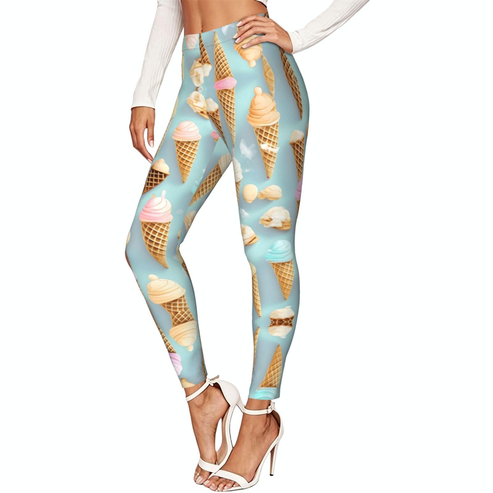 Leggings de compresión suaves que evitan transparencias en el gimnasio 7