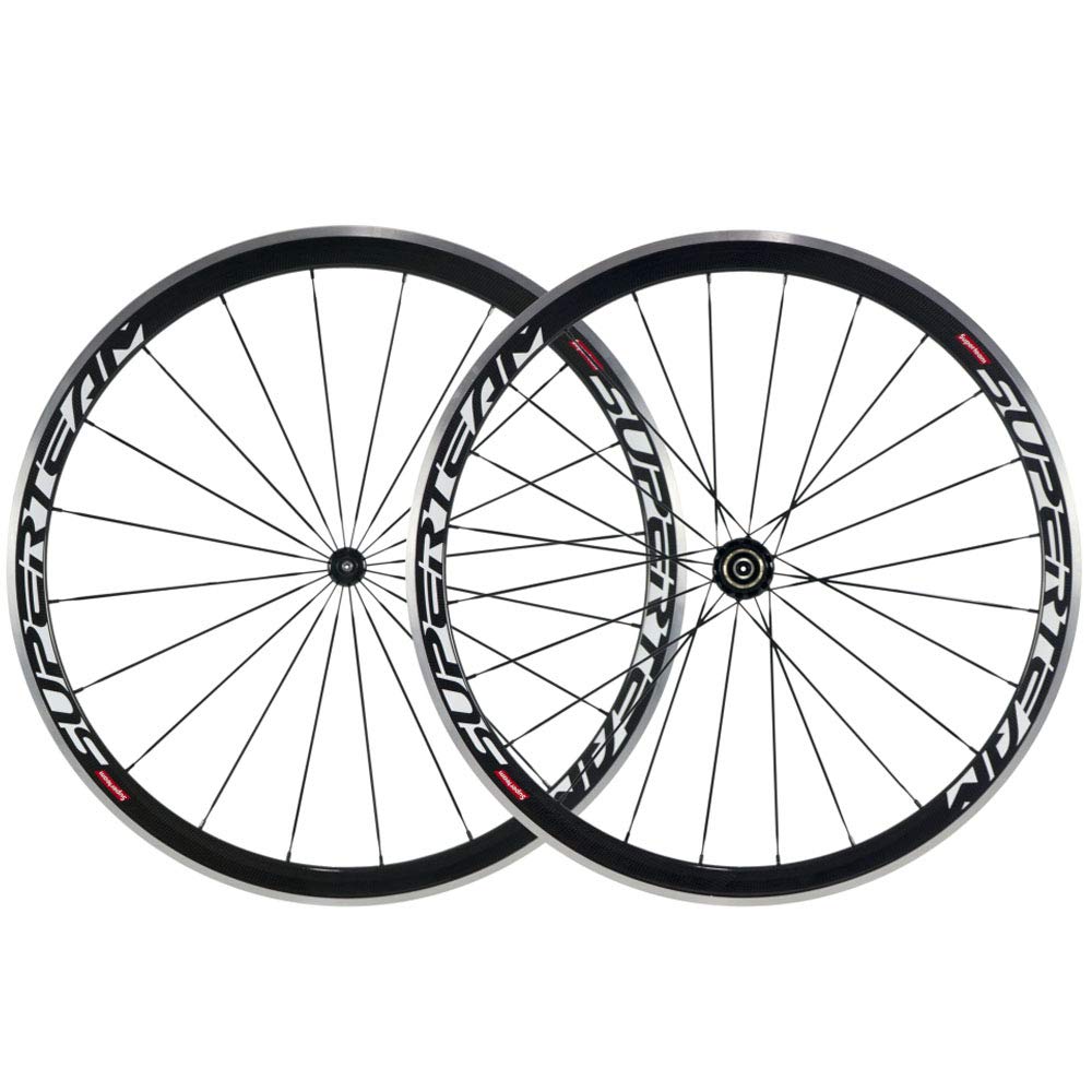 Amazon.co.jp: Superteam 38mm カーボン アルミニウム ブレーキ表面