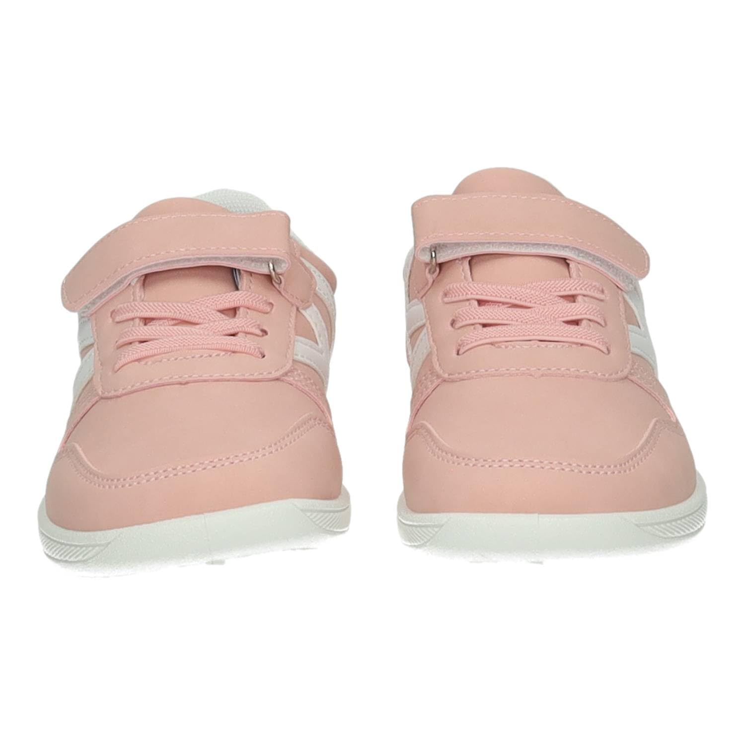 DEMAX K863C Zapatillas Deportivas cómodas niña DEMAX Rosa con Suela Flexible y Cinta Adhesiva NIÑA Deportivos