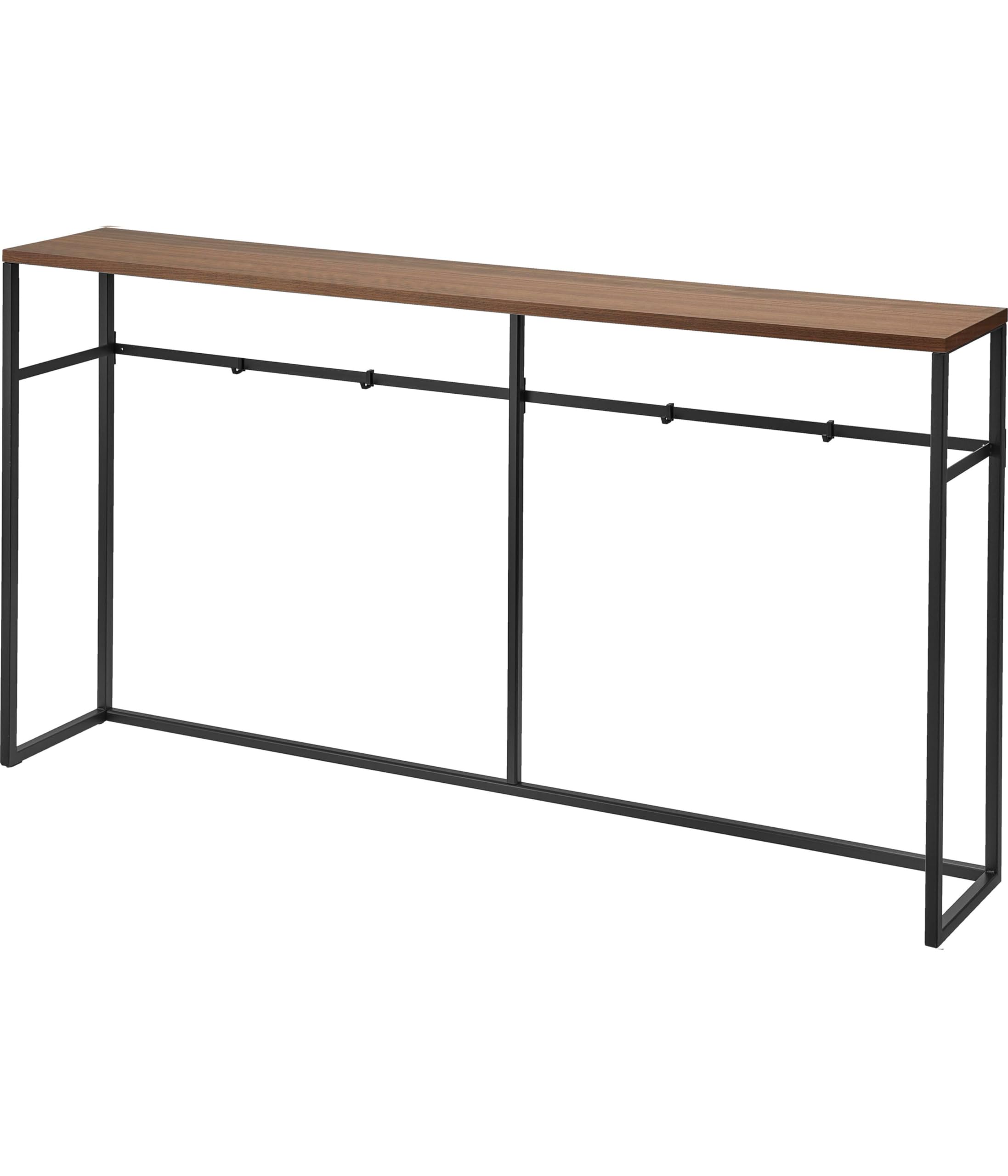 Amazon｜山崎実業(Yamazaki) ソファー裏 コンソールテーブル ブラック