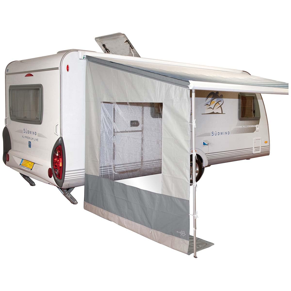 Bo-Camp - Pared Lateral para toldo de Caravana - Universal - 2