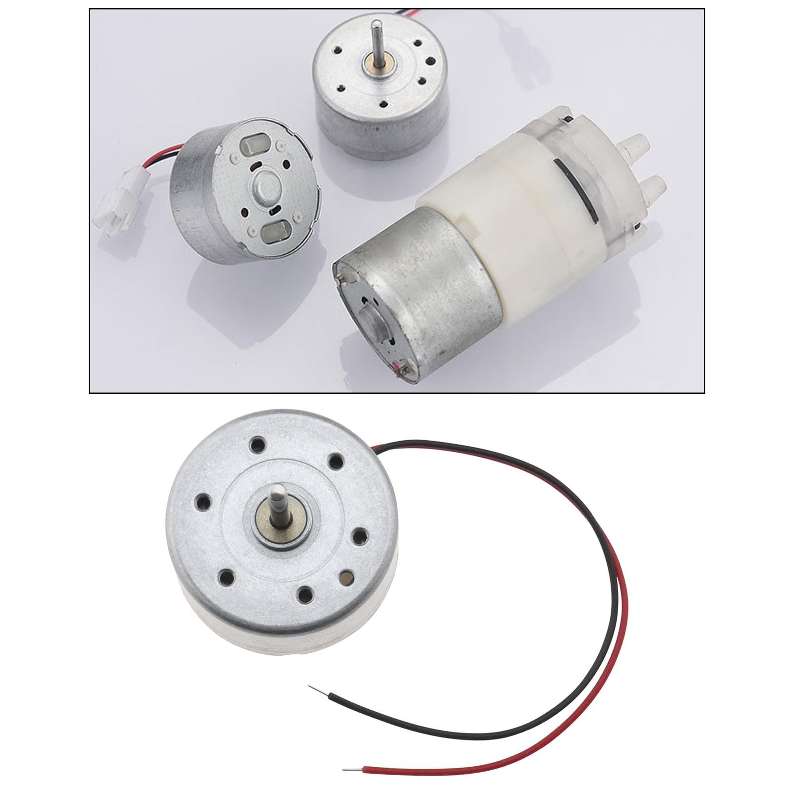 OTOTEC 10Pcs Mini Fan Motor 1730RPM DC 3V Mini Generator Motors Mini Electric Motor Accessories for Model Cars Airplanes Scientific Experiments - Image 3