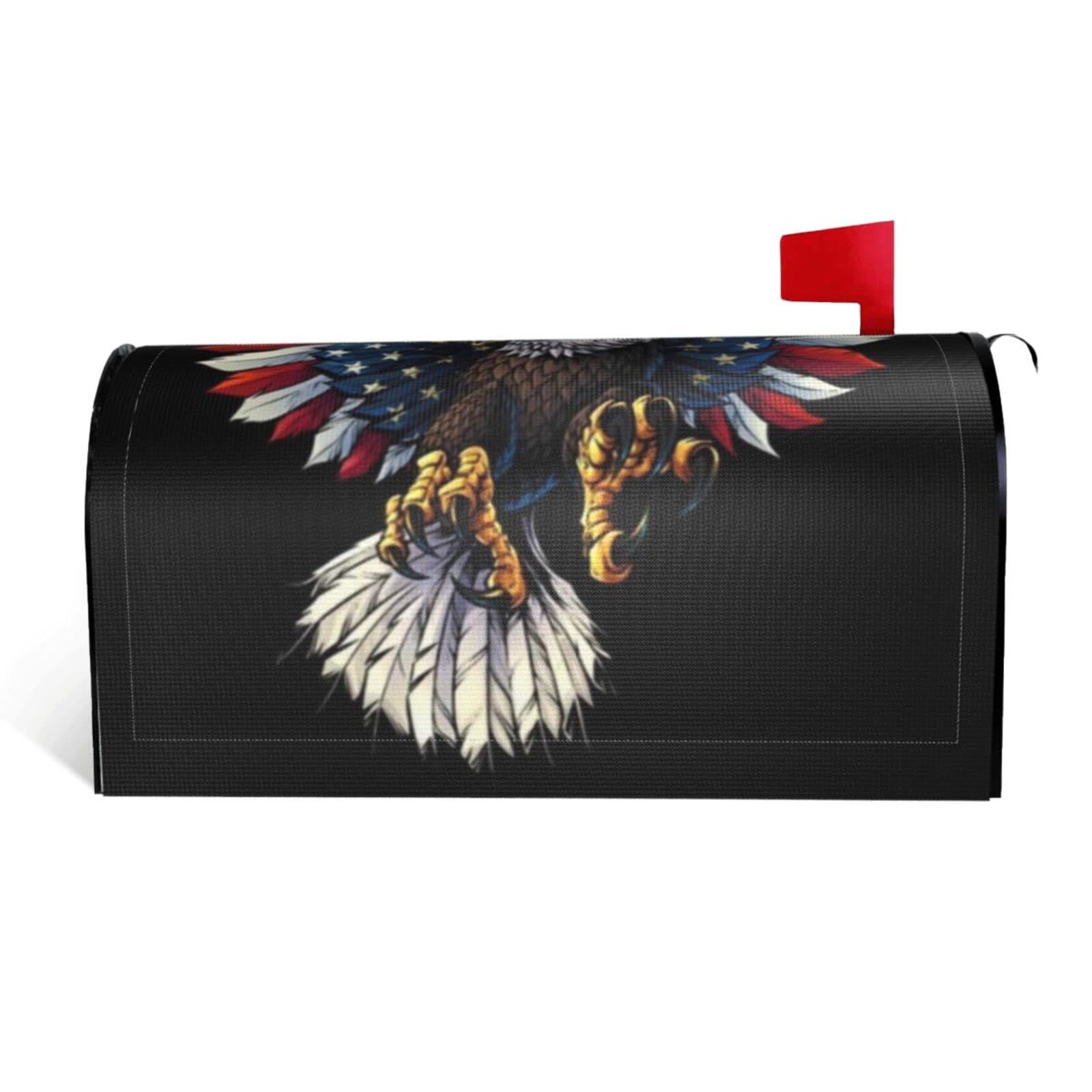 Briefkastenabdeckung Mit Amerikanischer Flagge – Magnetisch, Wasserdicht, 64,8x53,3 Cm