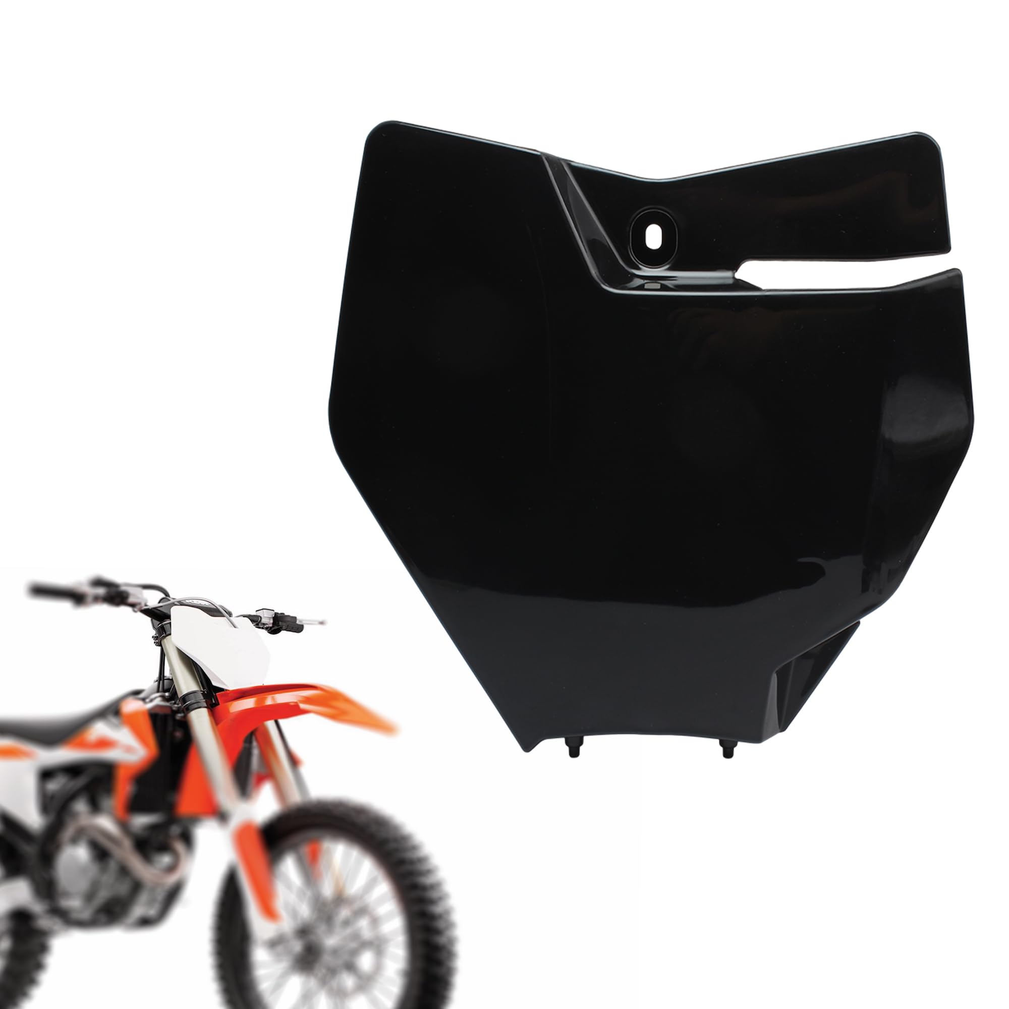 Amazon.com: ABCERRSI Motorcycle Front Number Plate Dirt Bike
