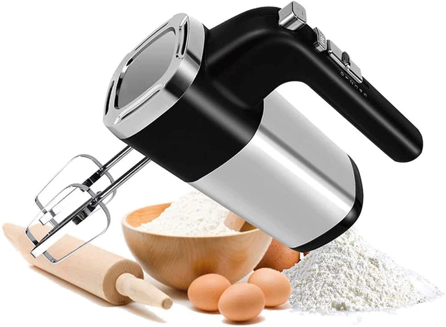 YOUOOK Electric Hand Mixer 150W 5-Speed Kitchen Handheld Mixer for Whipping Dough Cream Cake Egg