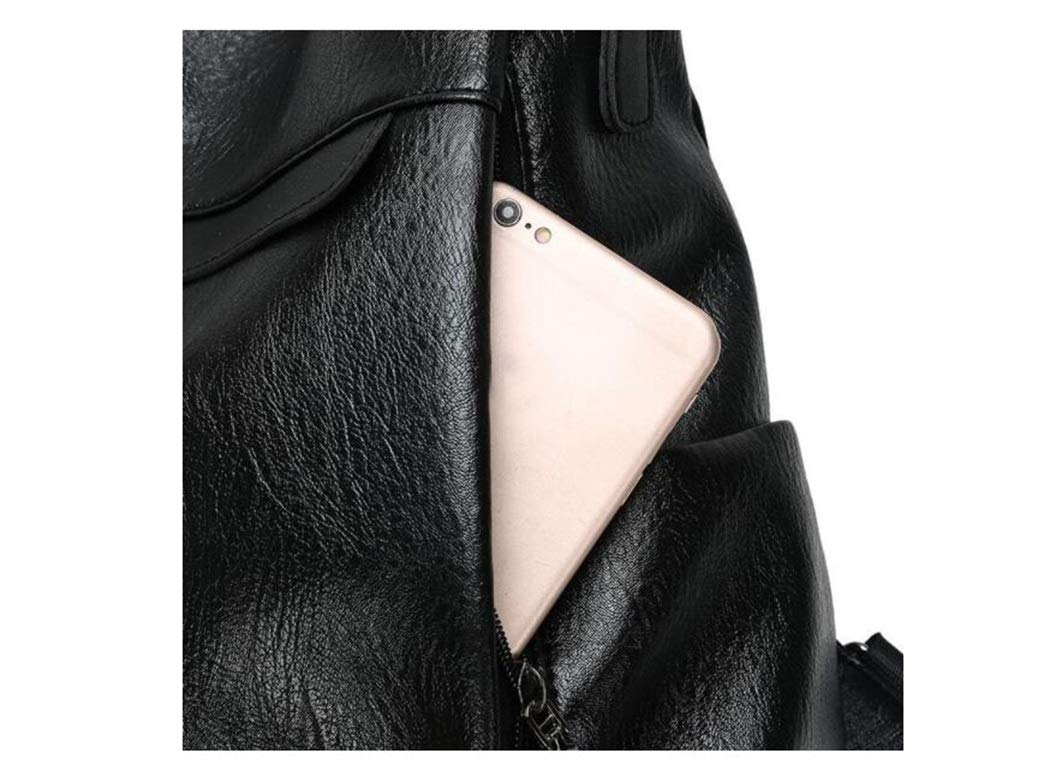 shepretty Zaino piccolo da donna Zaino Donna Borsa pelle Impermeabile casual borsetta