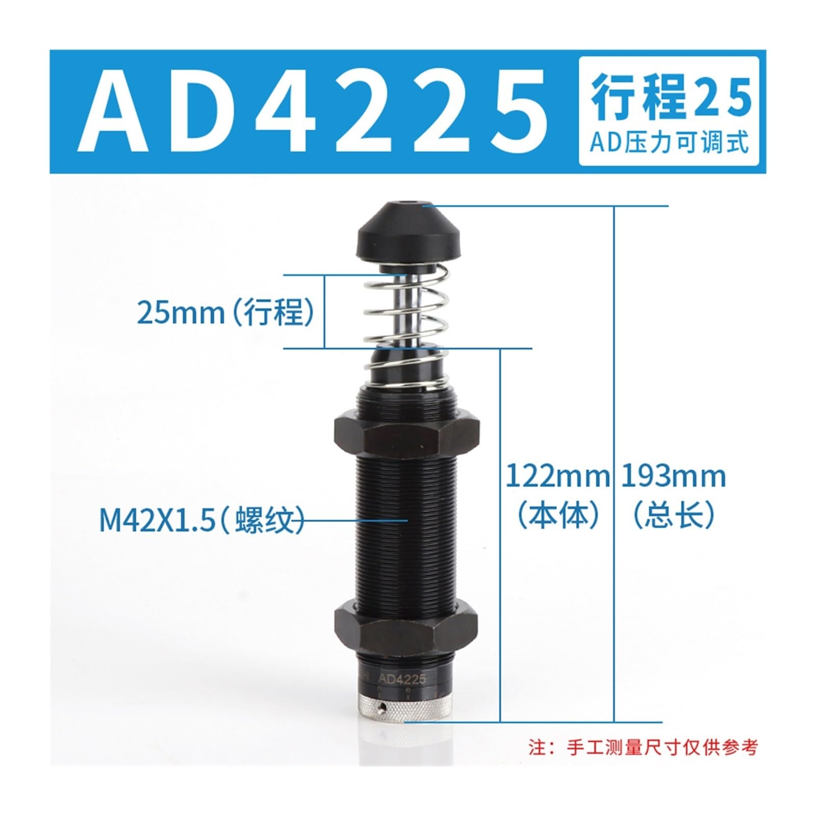 Hydrauliczna podkładka pod ciśnienie oleju akcesoria manipulatora ac1416 ACA1007/1210/0806(AD4225)
