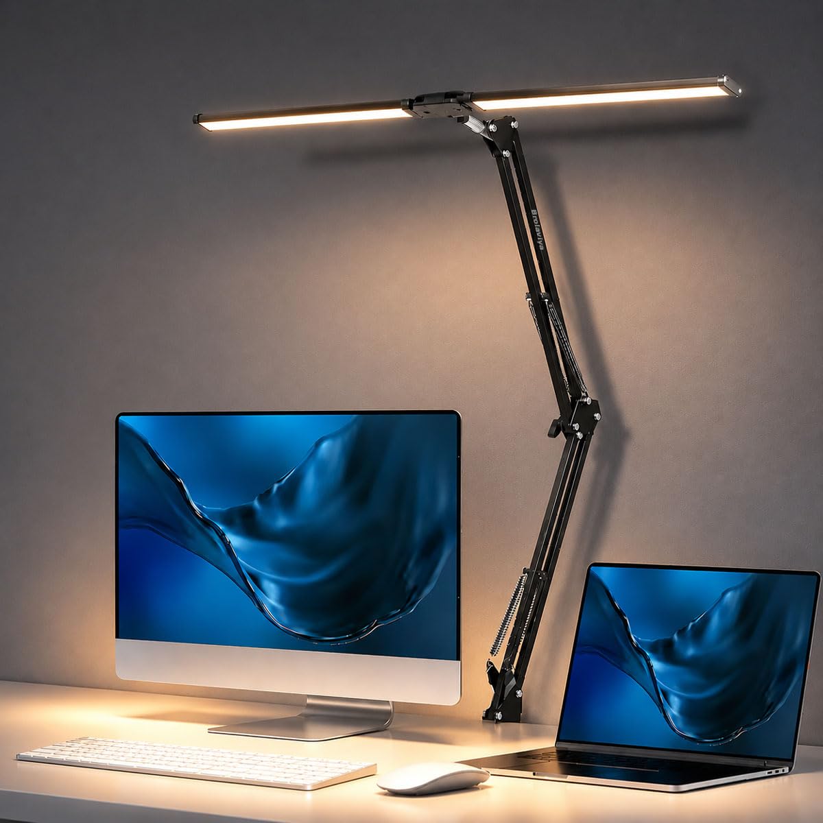BROLAVIYA Architect Desk Lamp - 3 Color Modes & Dimmable -1 BROLAVIYA Architect Desk Lamp - 3 Color Modes & Dimmable -1