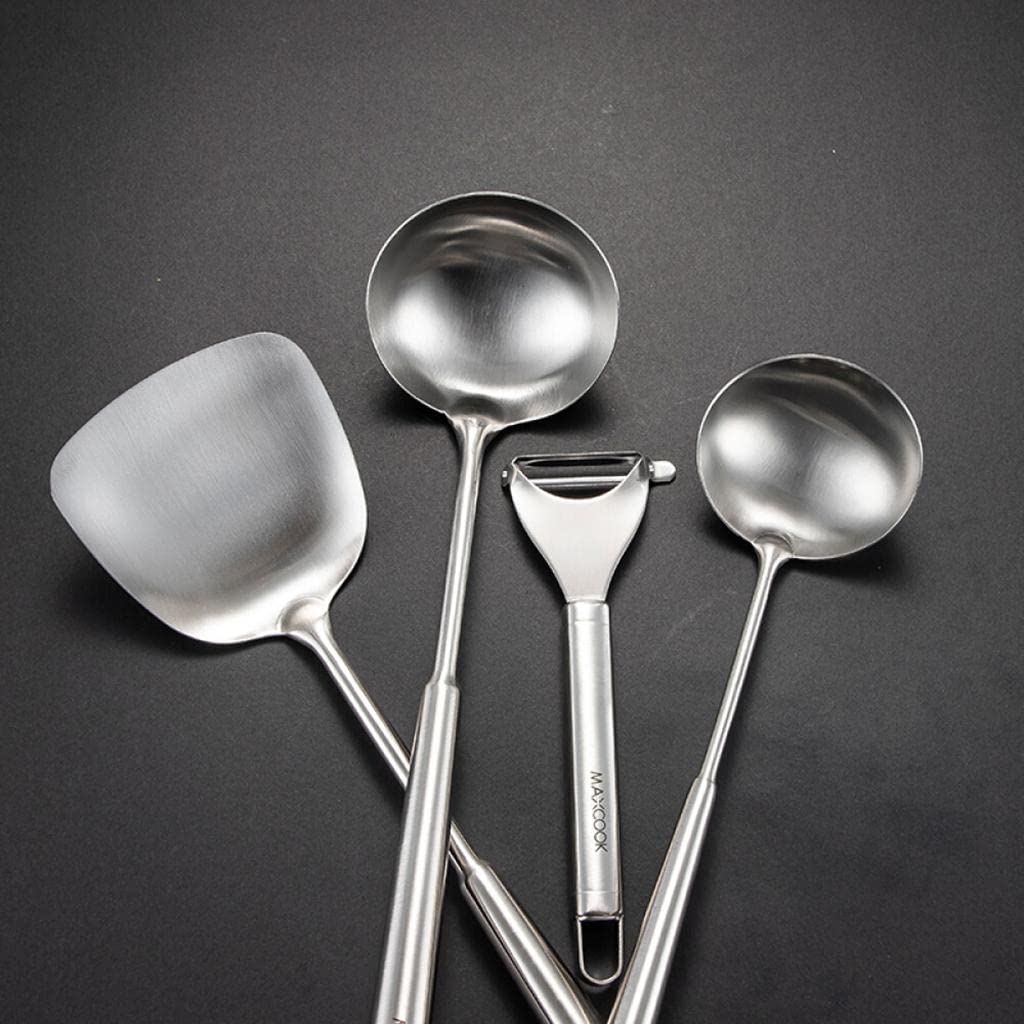 ATORSE® 5 Pieces Set of Shovels Spoons Stainless Steel Spatula Peelers for Kitchen offers donot miss 7 ATORSE® 5 Pieces Set of Shovels Spoons Stainless Steel Spatula Peelers for Kitchen offers donot miss