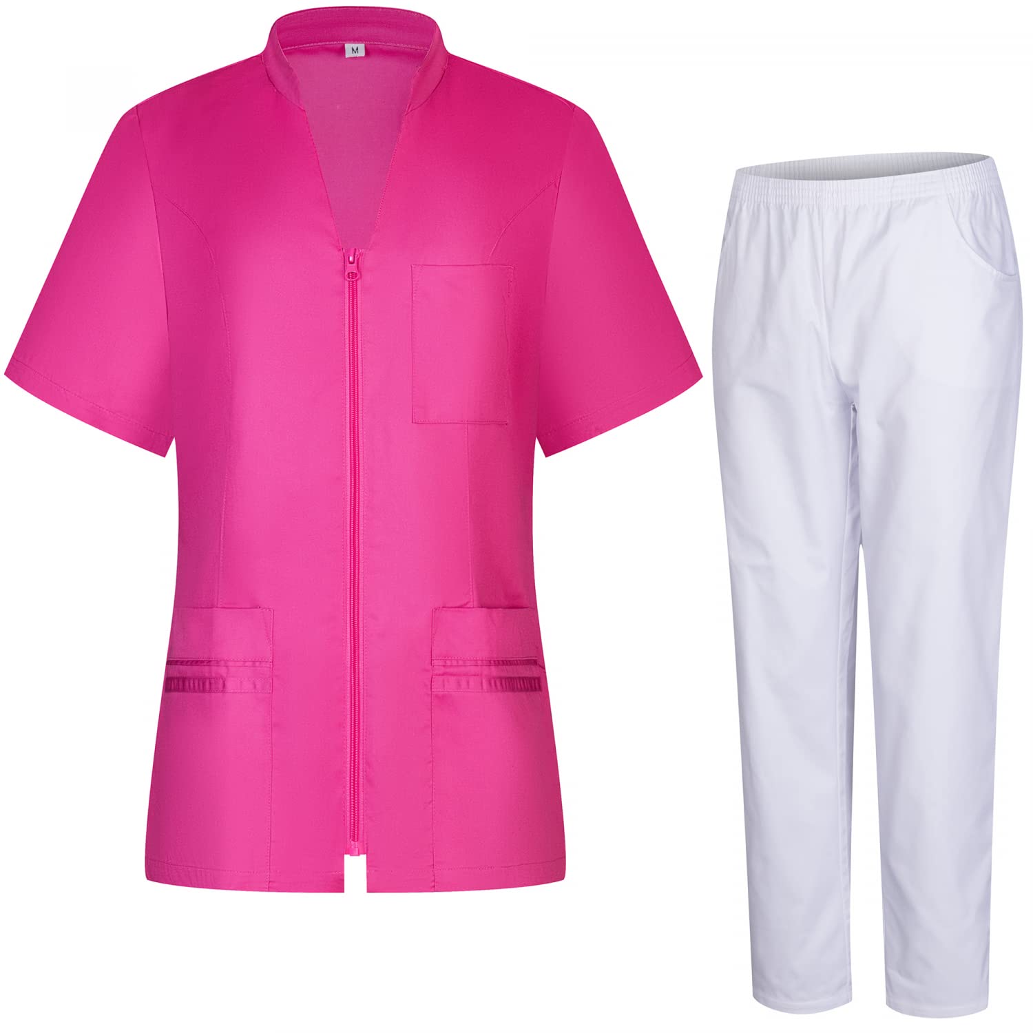 MISEMIYA - Einheitliches Unisex-Peeling-Set – Medizinische Uniform mit Oberteil und Hose – 712-8312