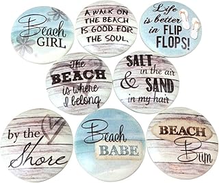 Set of 8 Beach Bum Cabinet Knobs