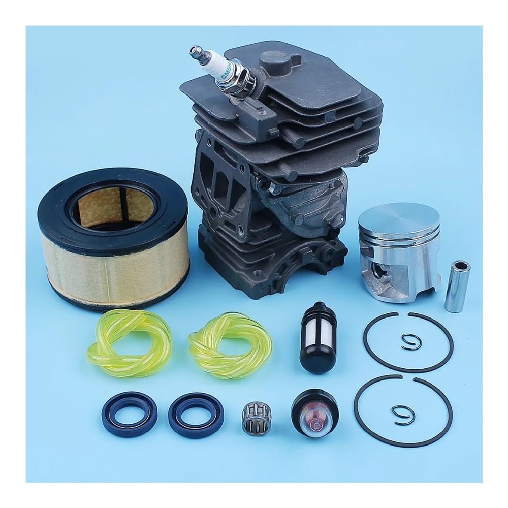 44mm Nikasil Plated Cylinder Piston Filter Primer Bulb for Stih MS251 MS 251 Chainsaw Oil Seal Bearing Kit 1143 020 1207