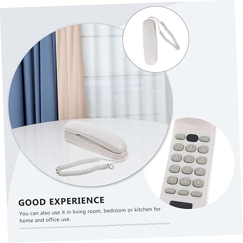 Miniatura 6 de Teléfono montado en la pared Teléfono montado en la pared Teléfono doméstico Teléfono de montaje en pared Teléfono de pared para hotel Teléfono de