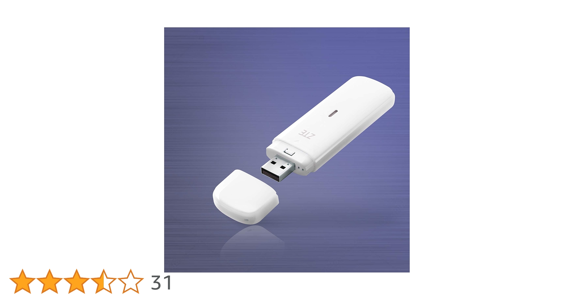 Amazon.co.jp: ZTE MF833V 4G LTE USBモデムドングル IoT