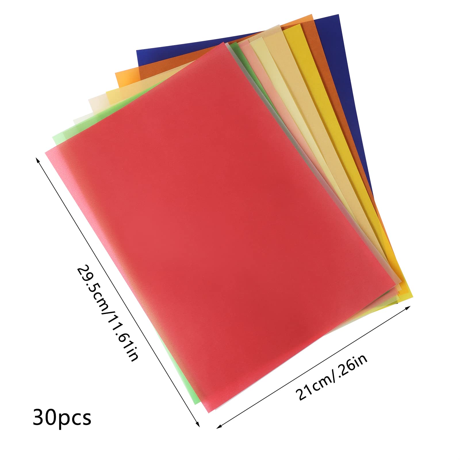 100g Colorful Tracing Paper /Parchent Paper Vellu Paper 31*43in