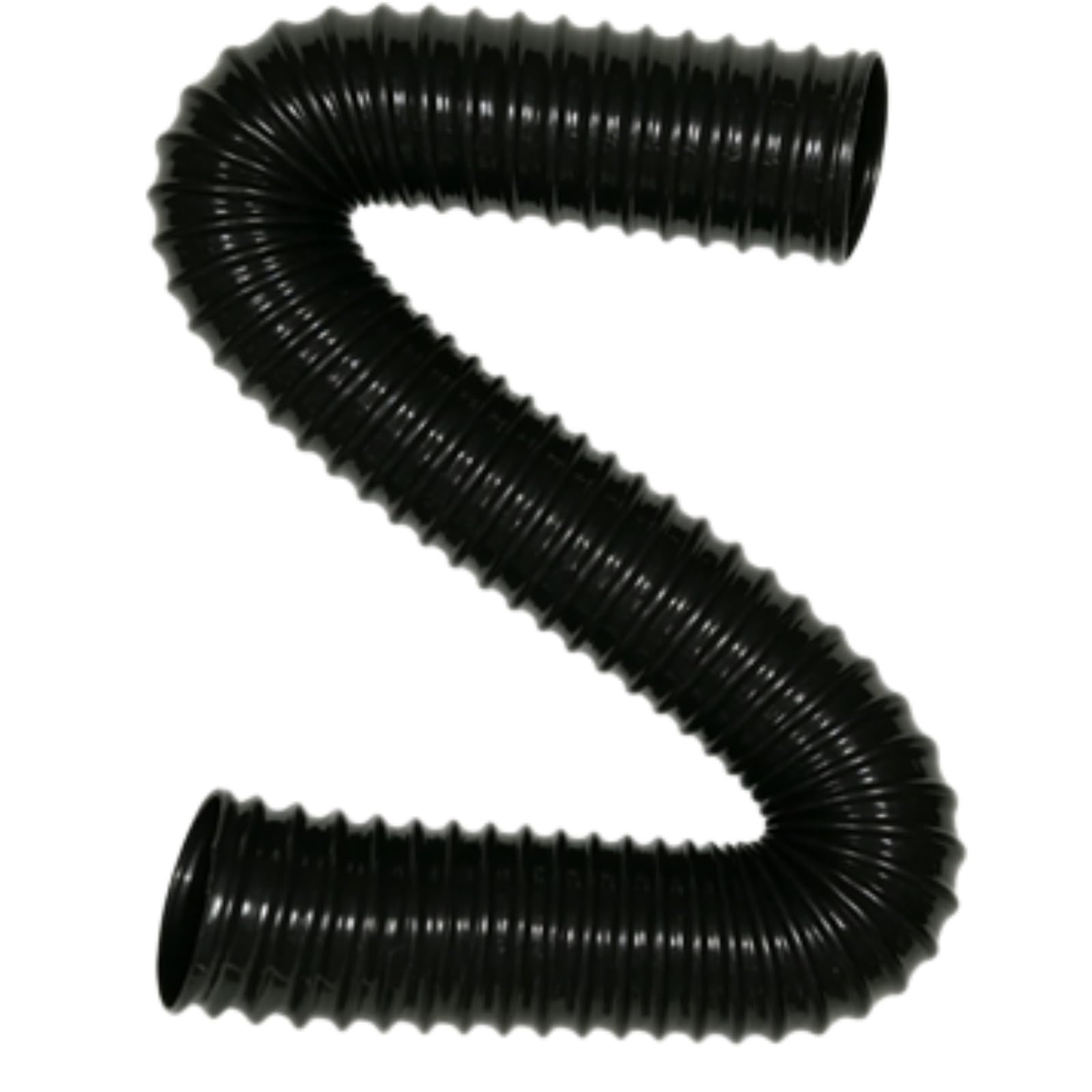 Black PU Hose, 55mm ID, 1m, 0.63-2mm Wall, for Inrial Vacuum Extractor(0.93mm)