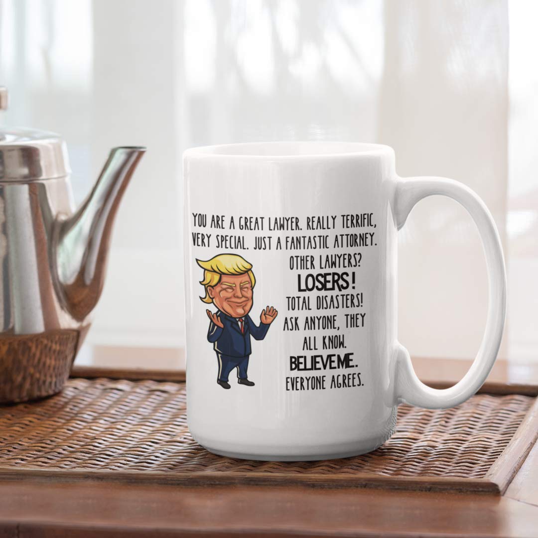 Trump Mug Pour Un Excellent Avocat Mug Cadeau Pour Attorney