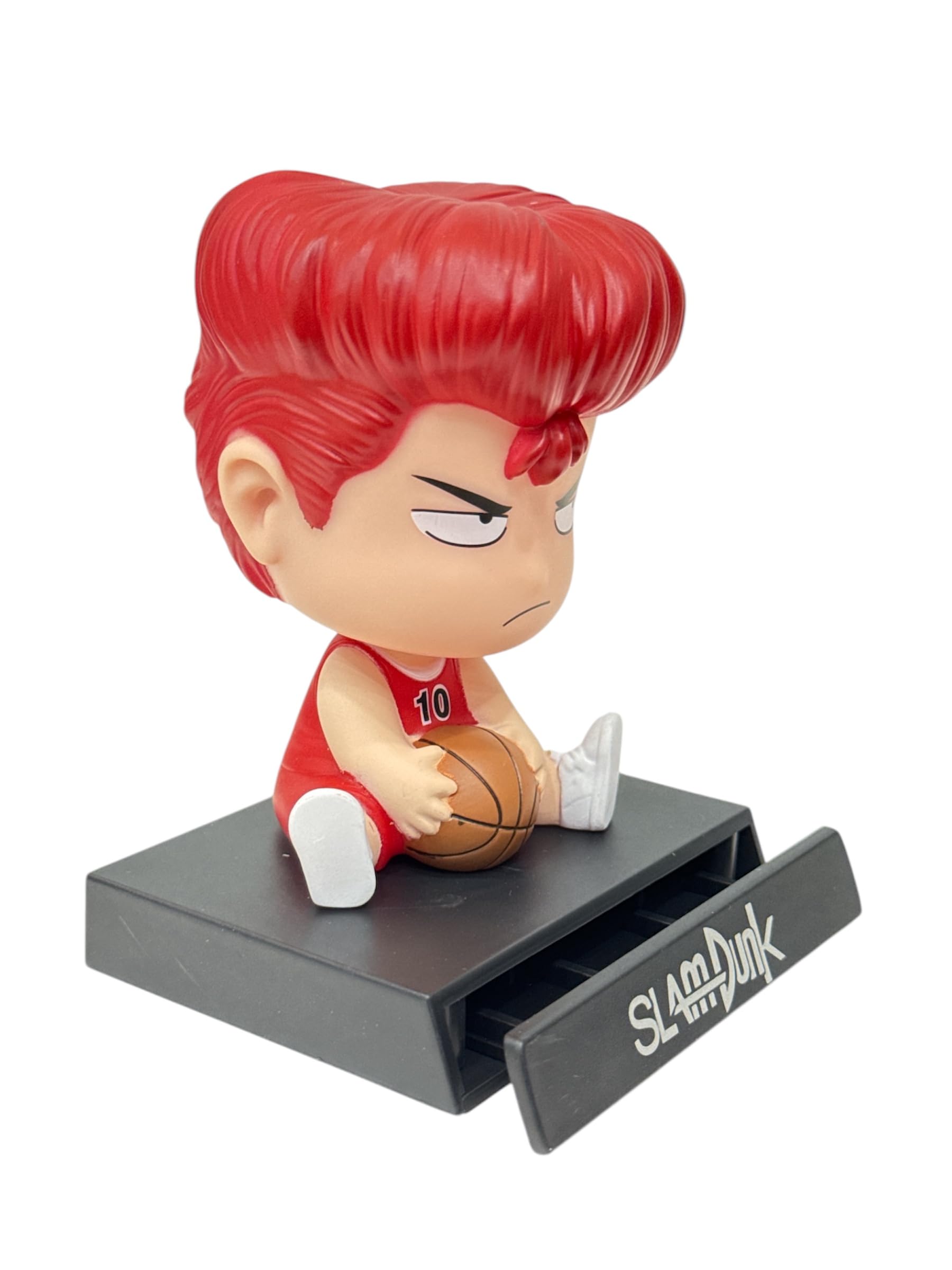 AUGEN Super Hero Slam Dunk Sakuragi Hanamichi Action Figure Limited Edition Bobblehead with Mobile Holder for Car Dashboard, Office Desk & Study Table (Pack of 1) 1