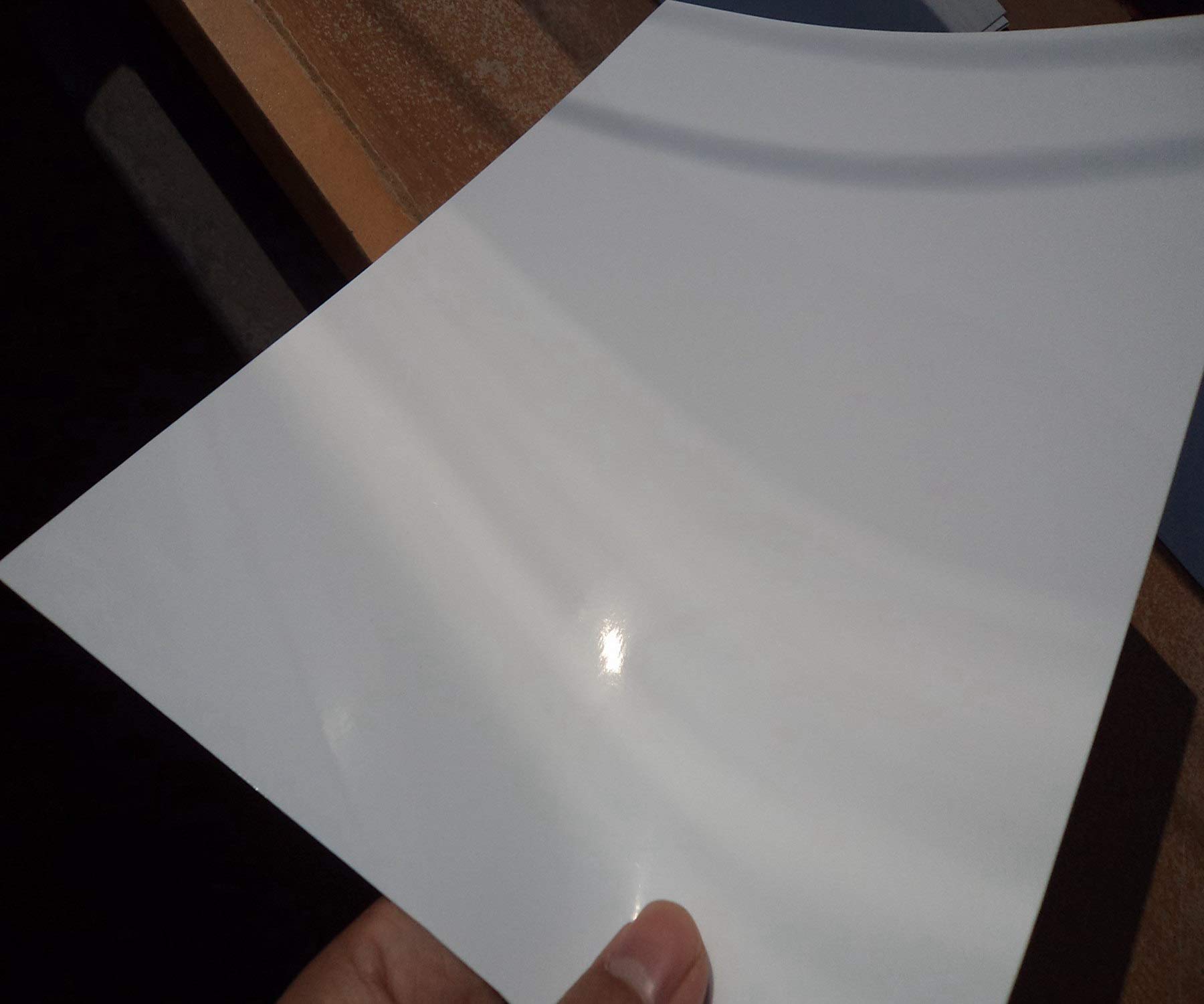 A4 gruby papier fotograficzny 300 g/m² – 400 arkuszy wysoce błyszczący superbiały papier atramentowy do druku atramentowego Hartwii