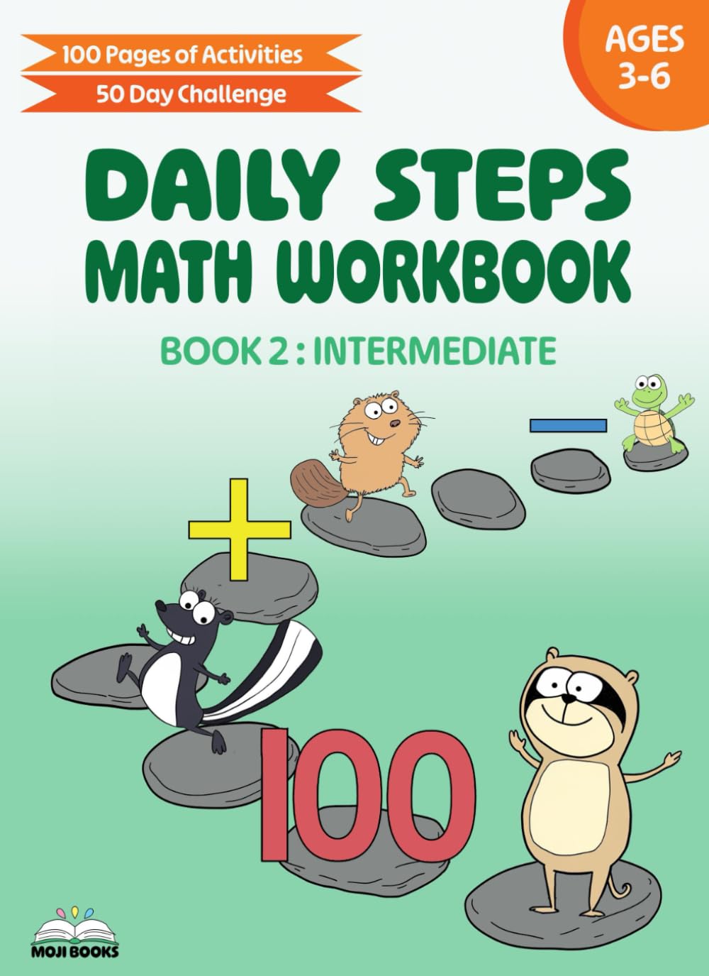 Daily Steps Math Workbook - Book 2: Intermediate | Pre-K / Preschool / Kindergarten | Ages 3-6
