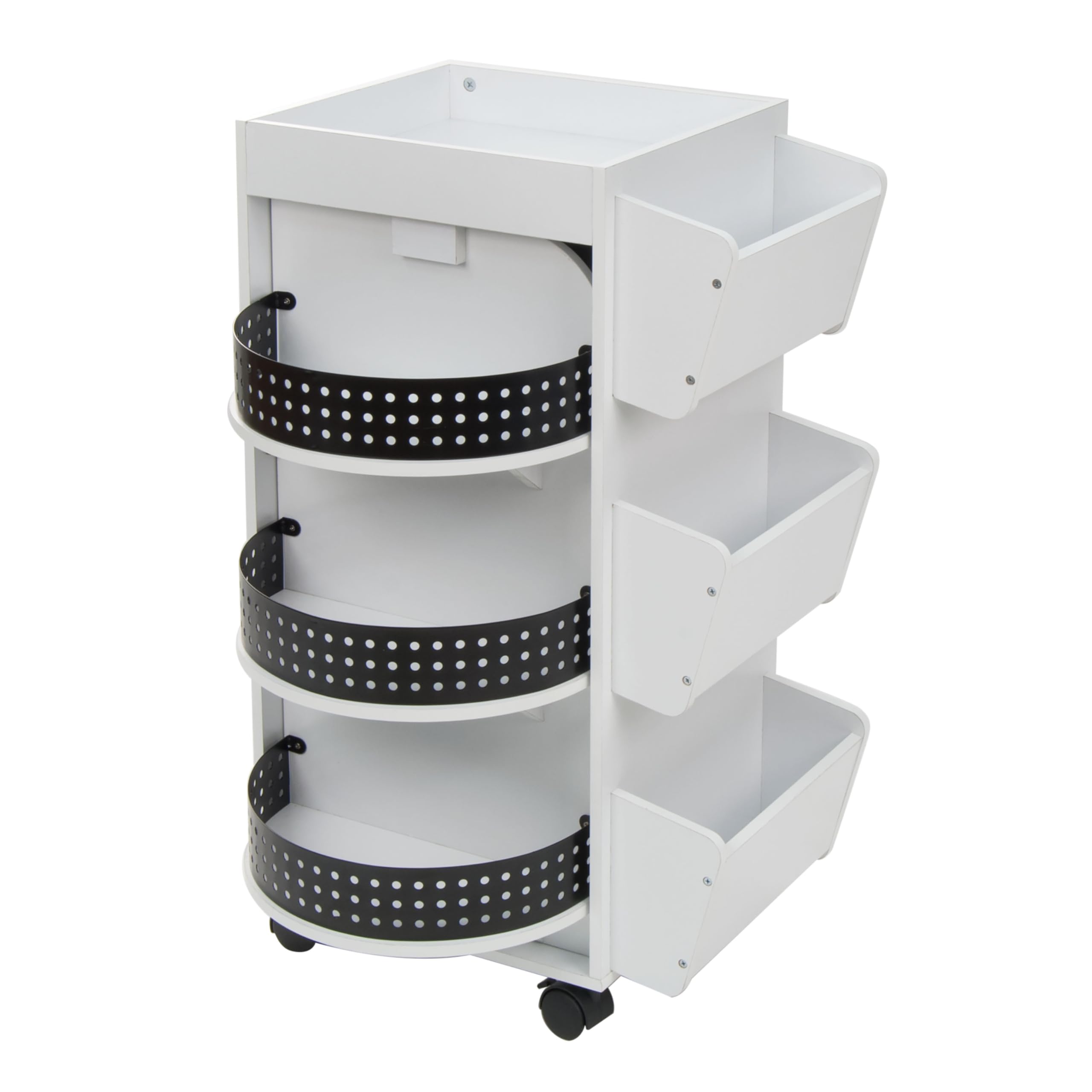 Studio Designs Swivel Organizer, White