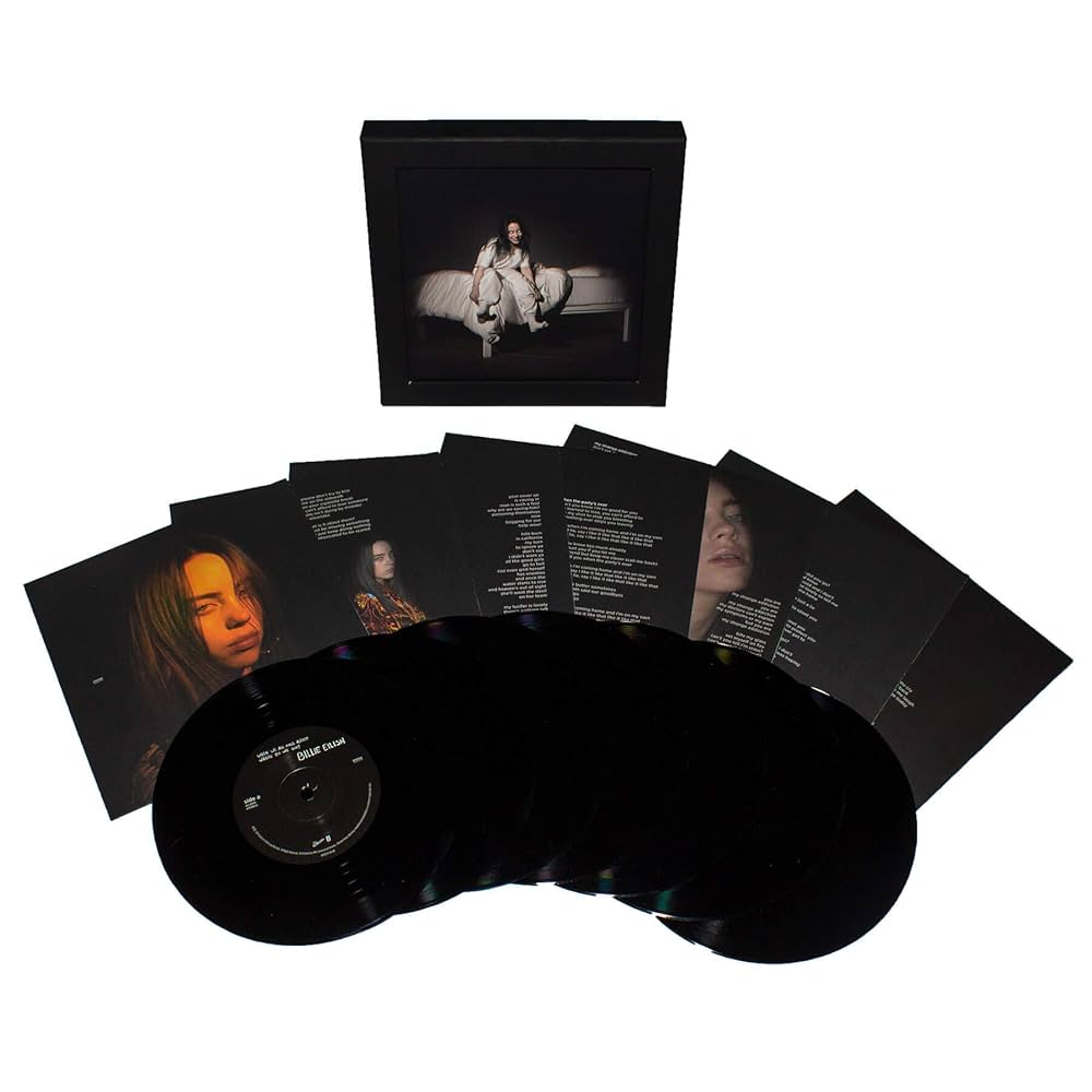 Billie Eilish レコード Limited 7 x 7 Box WHEN WE ALL FALL ASLEEP, WHERE DO WE GO? COLLECTOR'S EDITION