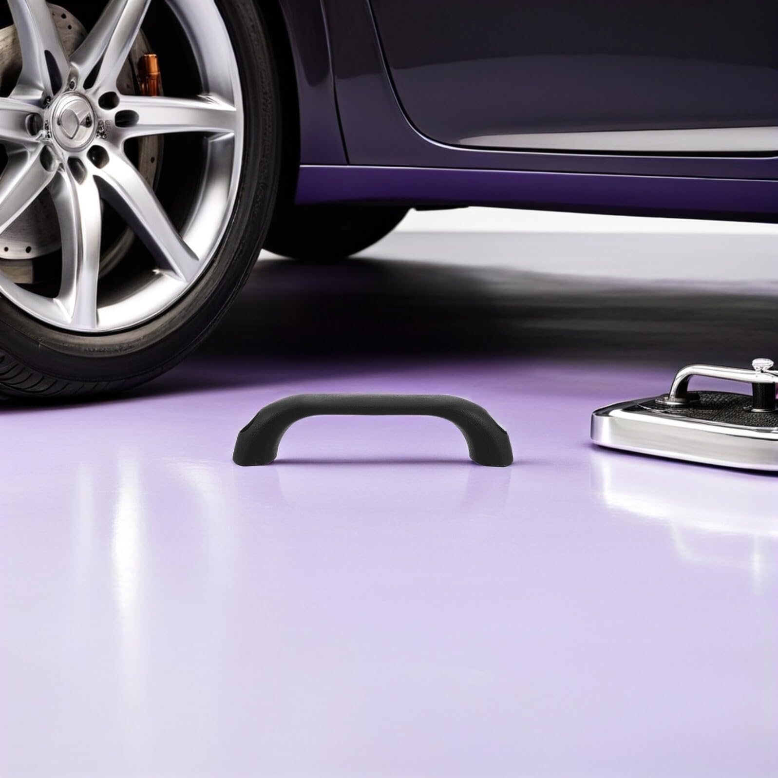 Alipis 2piezas Manija de Seguridad del Automóvil Agarradera Coche para Puerta de Vehículo Accesorios para Autocaravanas y Remolques Barra de Tracción Automotriz