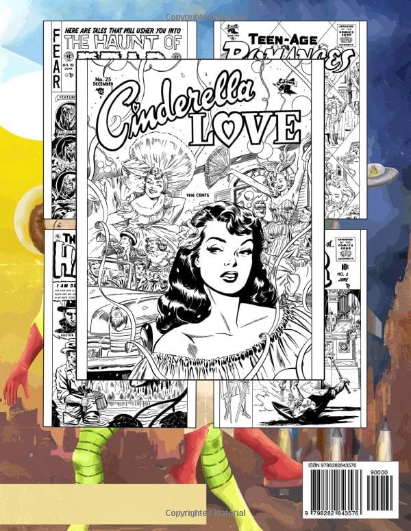 Vintage Comic Covers Coloring Book: 25+ Nostalgic Coloring Pages with Detailed Vintage Comic Art and More to Unlock Your Creative Potential image 3