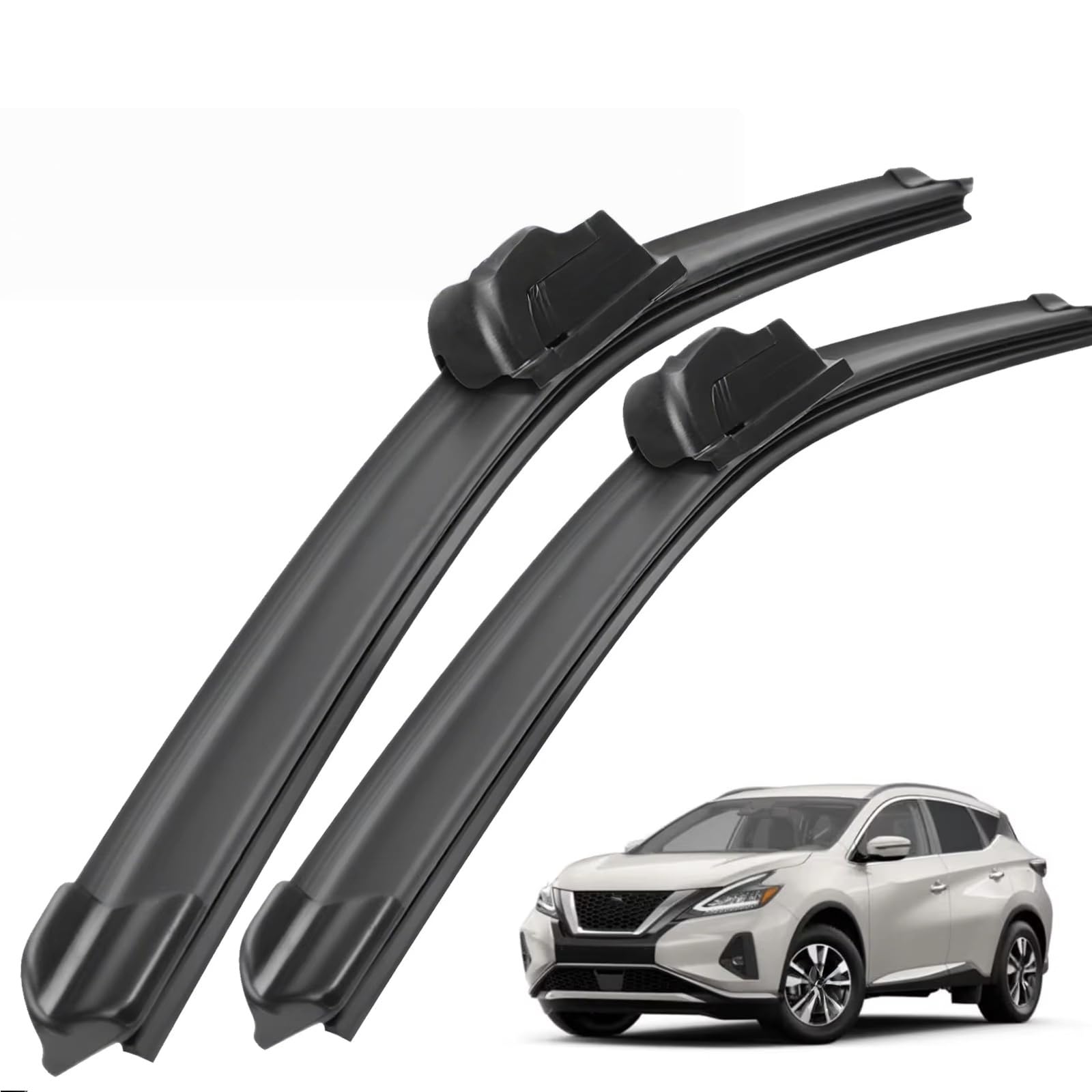 PAPEP Windscreen Wiper Blades for Nissan Murano Z52 MK3 2014-2023 26"+18", Front Replacement Wipers OEM Quality Water Repellent Rubber Automotive Windshield