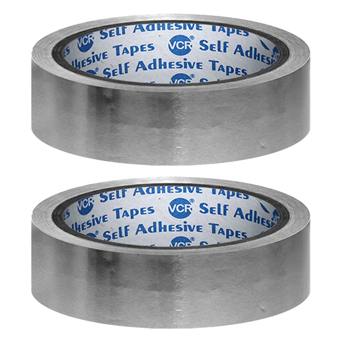 VCR Aluminium Foil Tape - Silver Tape - 18 Meters in Length 24mm / 1" Width - 2 Rolls Per Pack - Foil Tape for Air Duct Joining, Used for AC Ducting, Pipe Work, High Temprature Ducting Tape (B08V8BZY39) Amazon Price History, Amazon Price Tracker