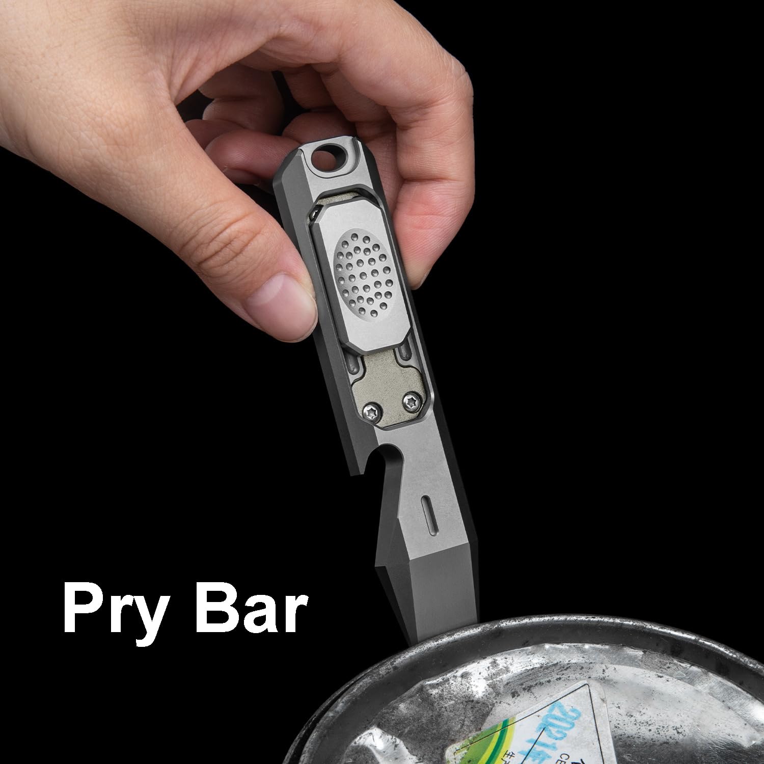 Amazon.co.jp: チタン EDC プライバー マルチツール 栓抜き付き フィ